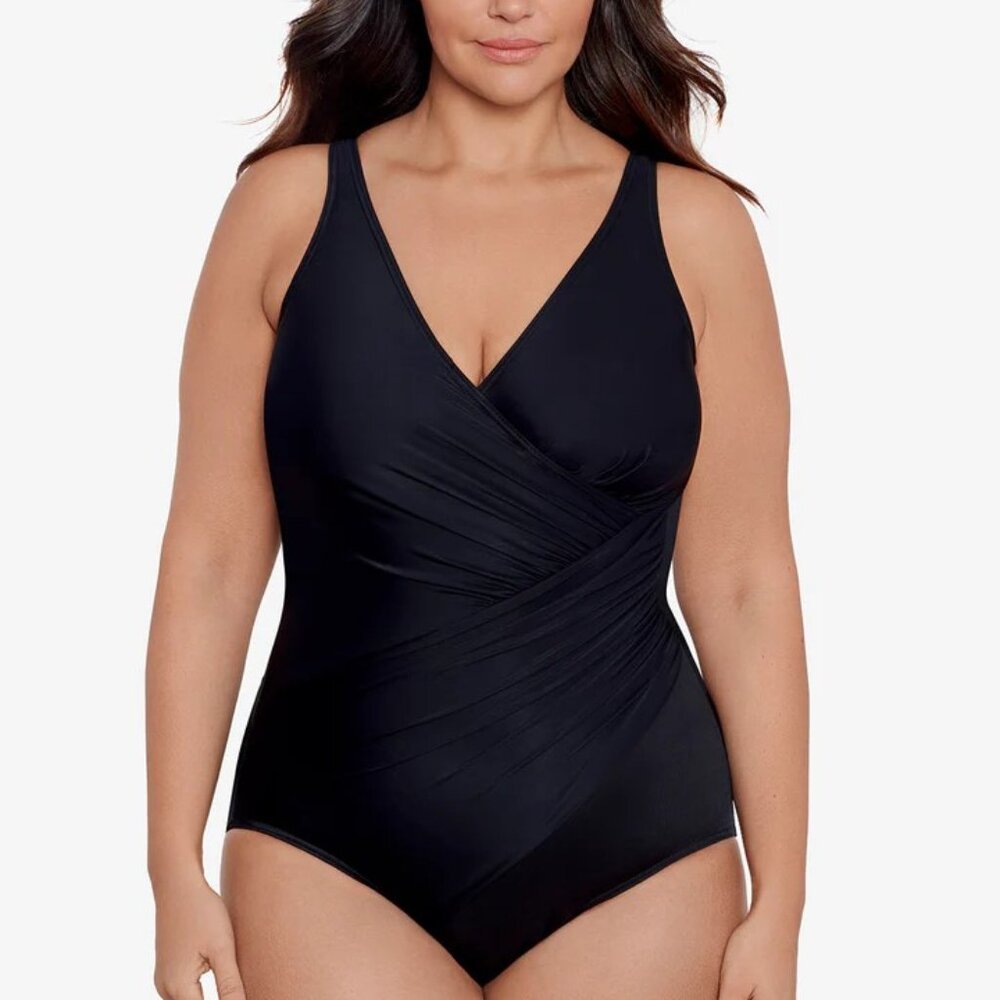 Miraclesuit Plus Size Oceanus One Piece Swimsuit Women's Size 20W